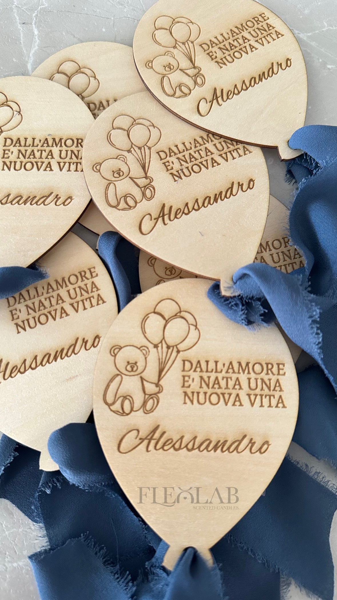 Bomboniera magnete palloncino