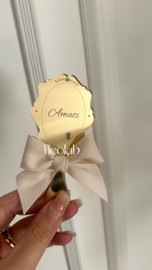 Segnaposto specchio personalizzato