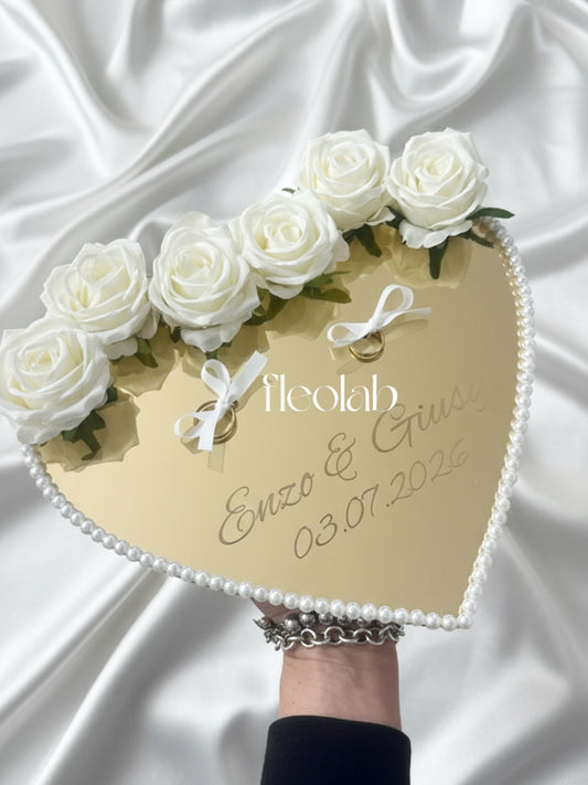 Porta fedi in plexiglas decorato